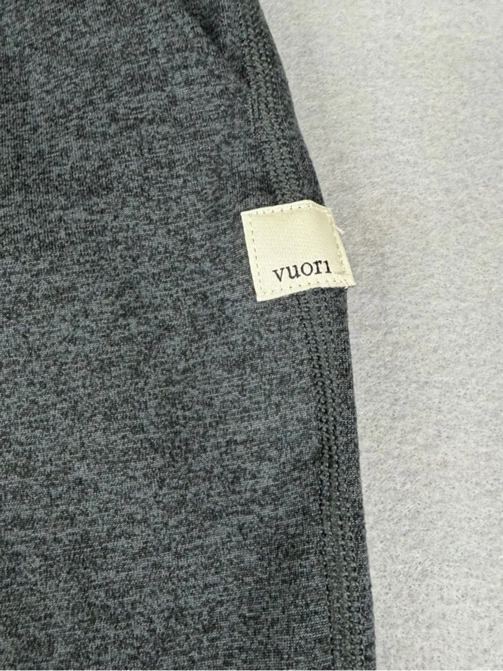 Vuori Performance Jogger Gray Heather DreamKnit Soft Lounge Women M Charcoal - Picture 3 of 7